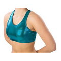 Youth Pizzazz Metallic Sports Bra